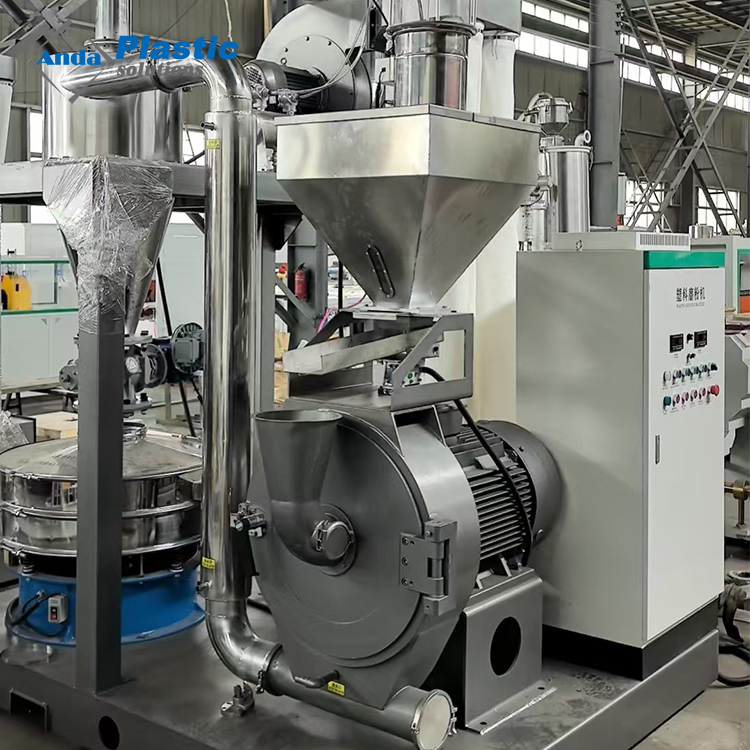 Anda Energi Berat Hemat Energi PVC Mesin penggiling bubuk plastik