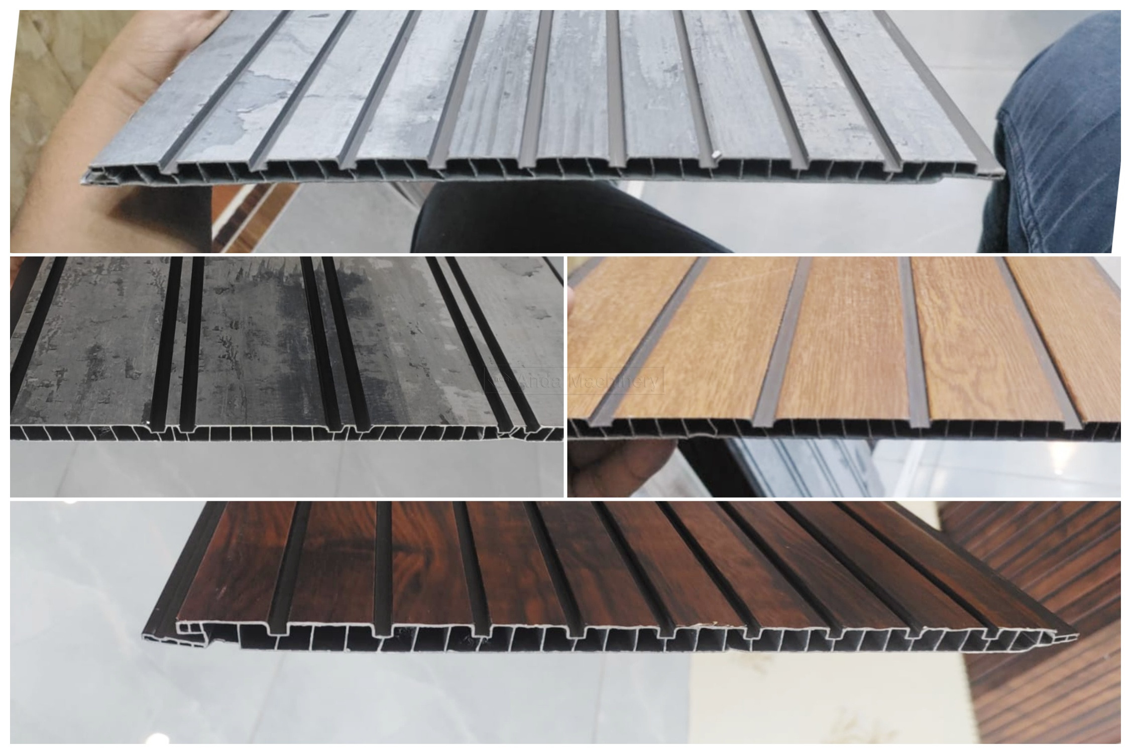 Lini Produksi Panel Dinding Futed PVC 65/132 Berkecepatan Tinggi