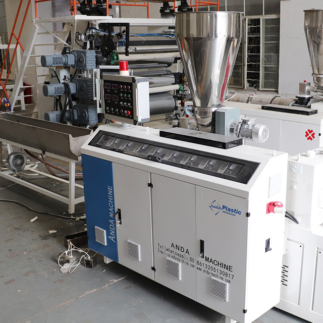 Anda Twin Screw PVC Edge Banding Production Line