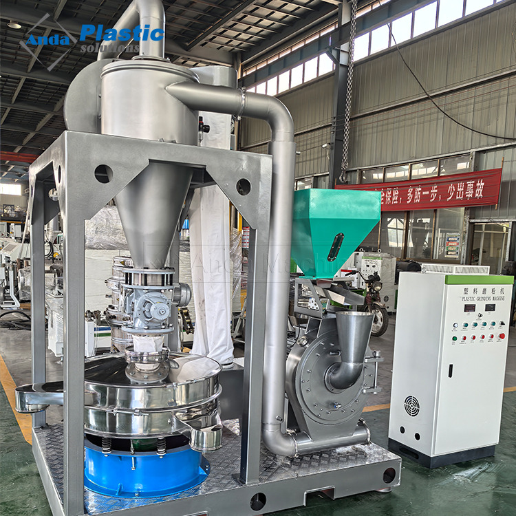 Anda Mesin Pulverizer PVC Hemat Energi Tugas Berat