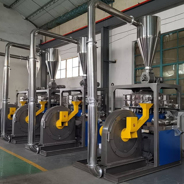 Mesin Penggiling Bubuk Pulverizer Plastik PE PP