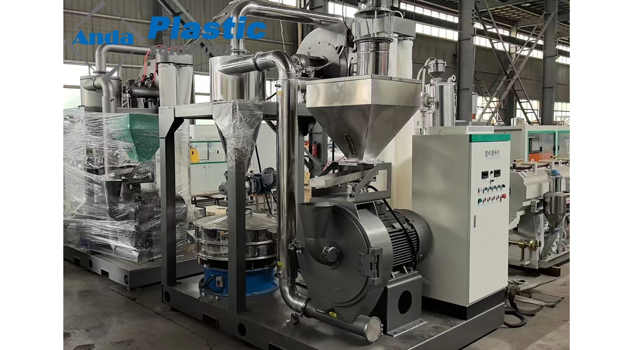 Anda Mesin mesin penggiling PVC Efisiensi Tinggi Mesin