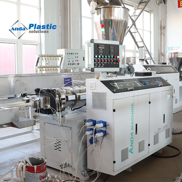 Anda 4 OUT Kecepatan tinggi PVC Edge Banding Tape Machine Manufacturing Machine