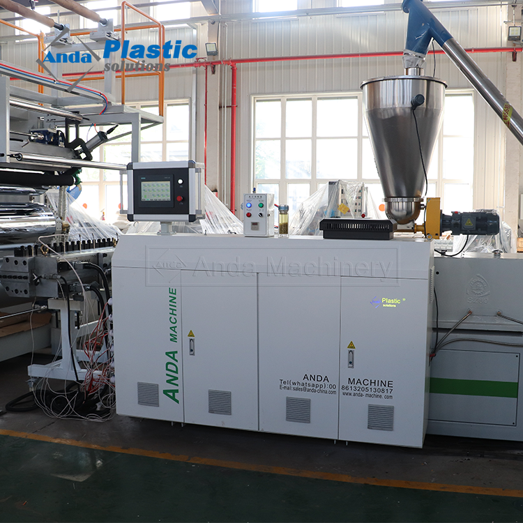 Anda Mesin Pembuat Lembar Marmer PVC
