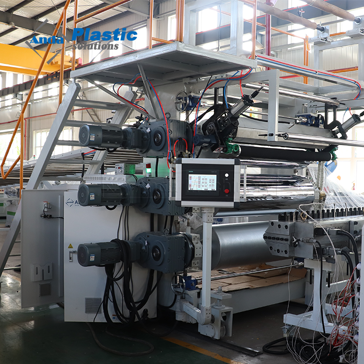 Anda Mesin Pembuat Lembar Marmer PVC