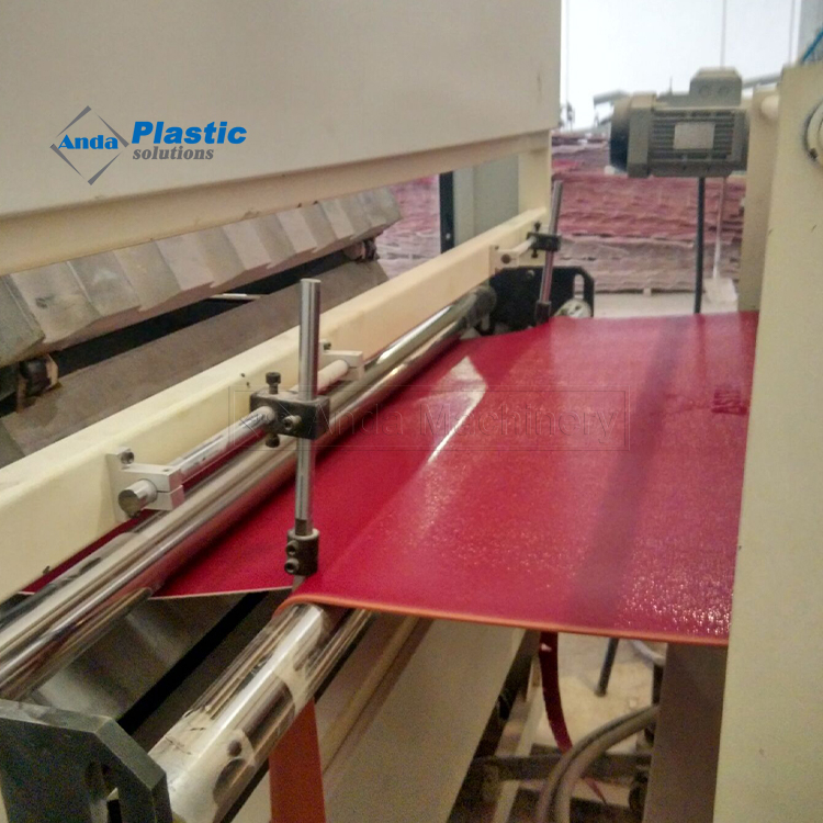 Lini Produksi Genteng PVC Komposit ASA