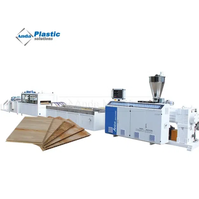 Apa itu jalur produksi profil bingkai pintu solid WPC dan mengapa memilihnya?