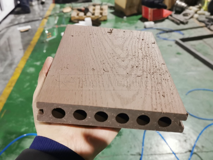 garis wpc, garis ekstrusi profil wpc, mesin ekstrusi profil wpc