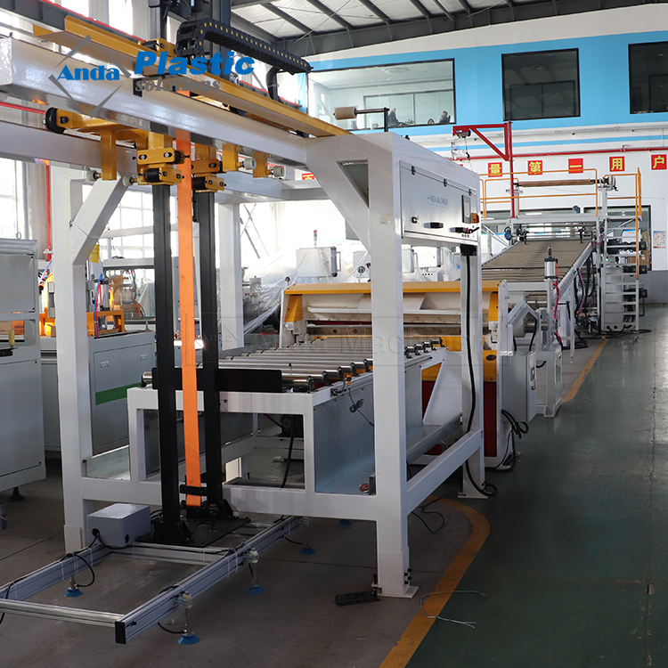 Anda mesin lembaran marmer buatan PVC