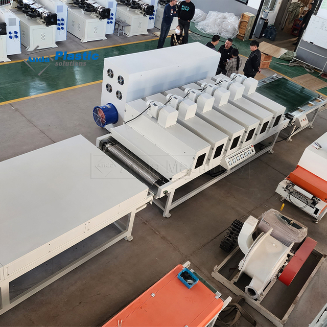 Mesin Cetak Lapisan UV Lantai SPC LVT 1050