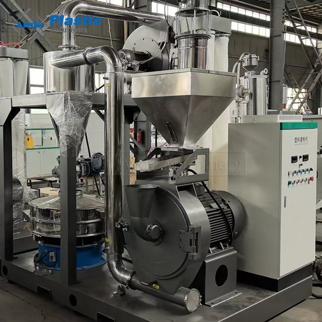 Anda Energi Berat Hemat Energi PVC Mesin penggiling bubuk plastik