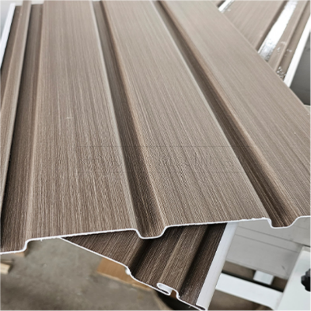 Anda Garis Ekstrusi Profil Soffit PVC