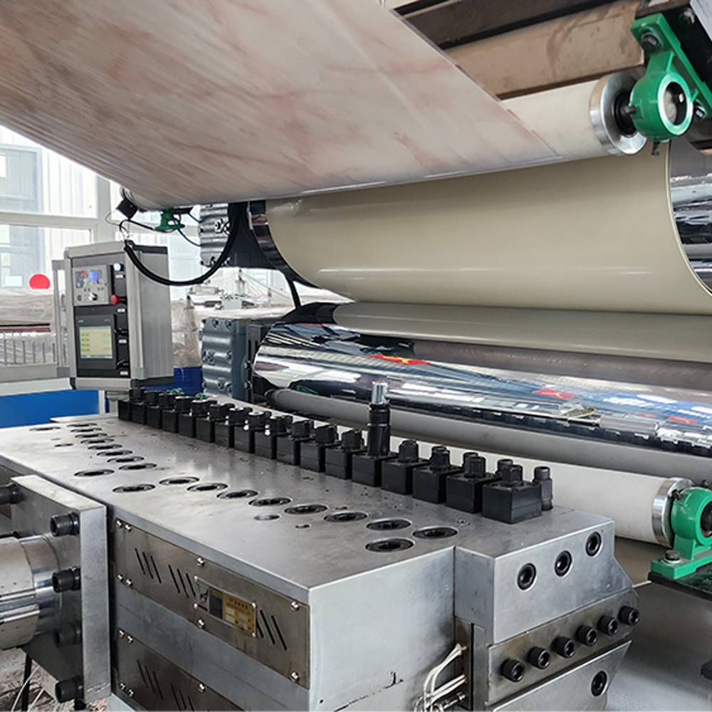 Mesin Pembuat Lembar Marmer PVC