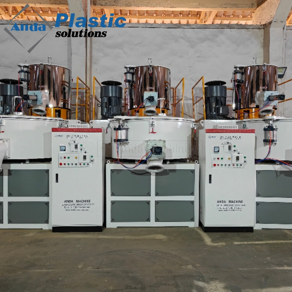 Unit Mixer Berkecepatan Tinggi Seri SRL-Z Untuk Bubuk PVC/WPC