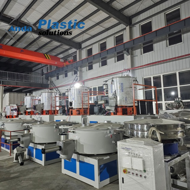 SRL-Z 500/1000 Unit Pengaduk Plastik Berkecepatan Tinggi-Rendah Untuk Bubuk PVC