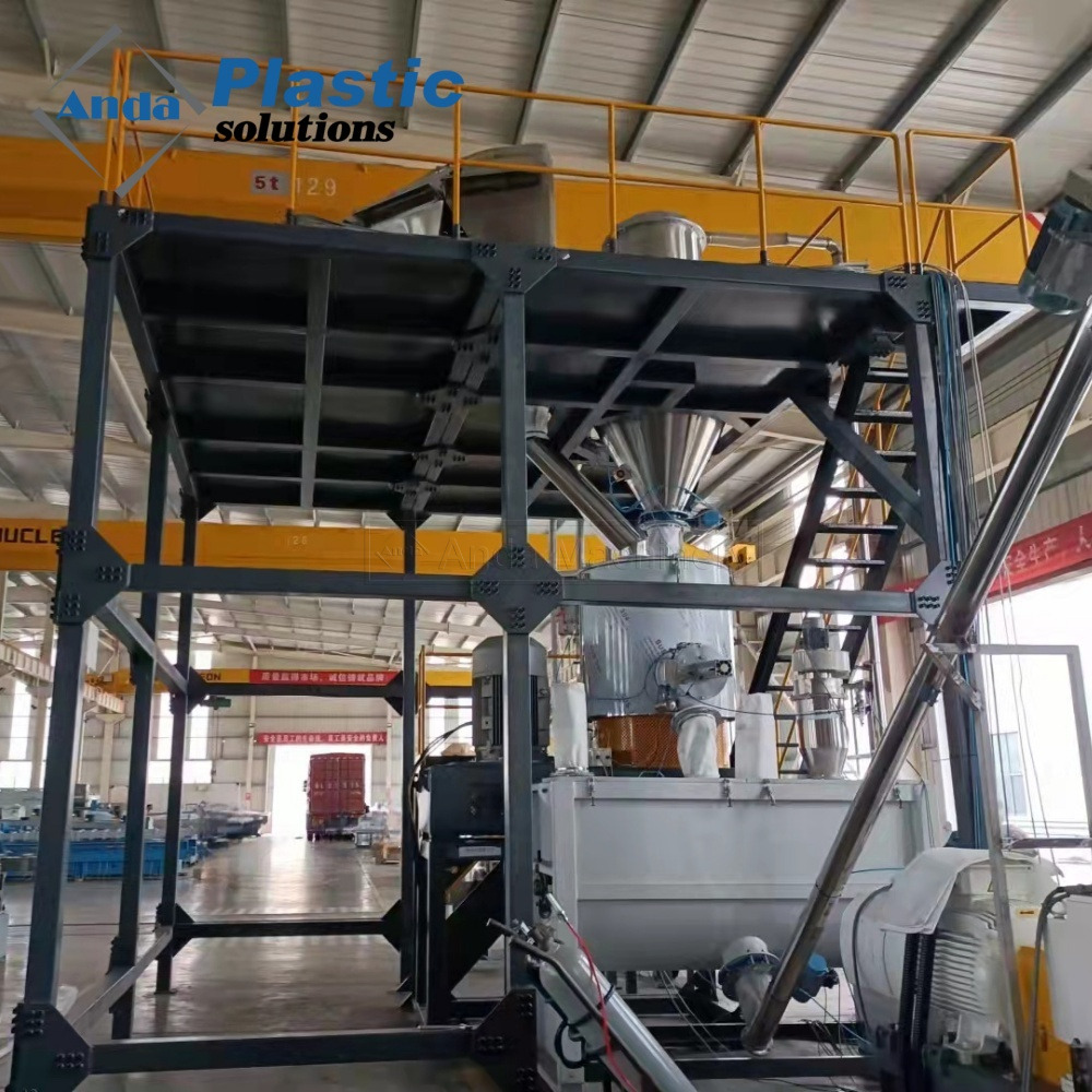 Sistem Pencampuran Otomatis PVC 